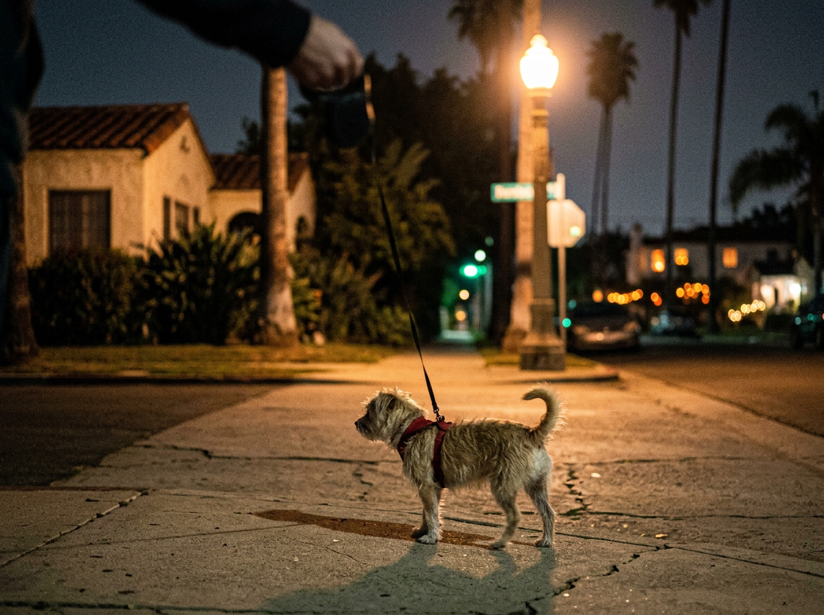 Quiet New Year's Eve Walks for Anxious Dogs